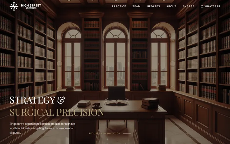 High Street Chambers homepage