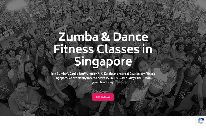 Beatfactory Fitness homepage