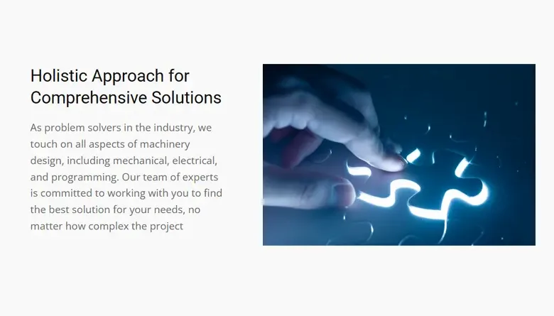 The new site: Holistic Approach, under Local Procurement